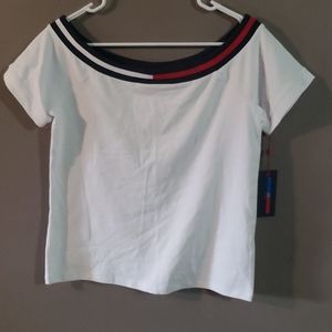 Tommy Hilfiger Sport off shoulder Top Size M
